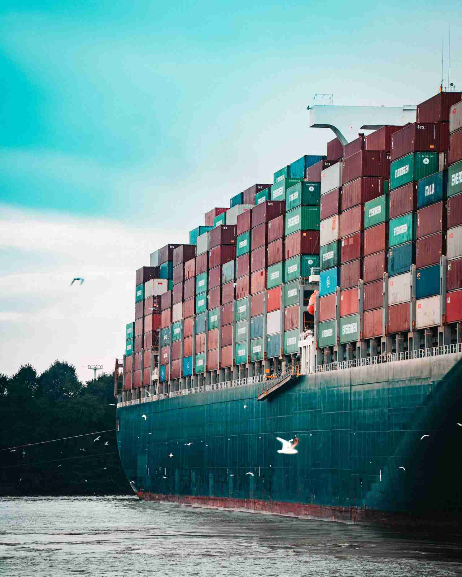 transporte marítimo desde china