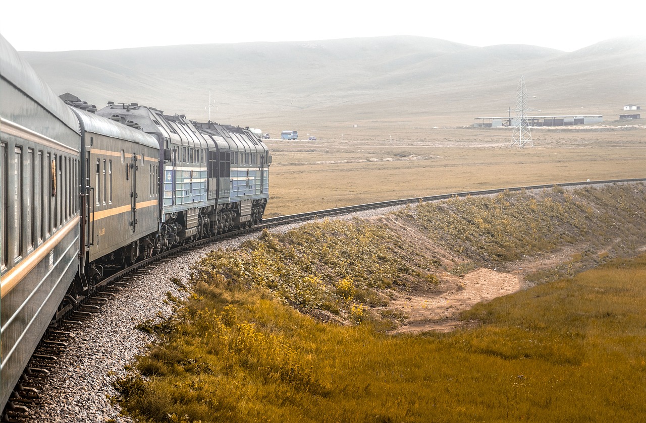 envío de mercancías por ferrocarril