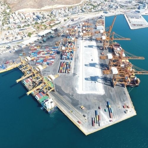 puertos de grecia