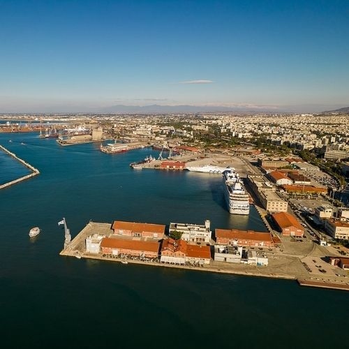 puertos de grecia